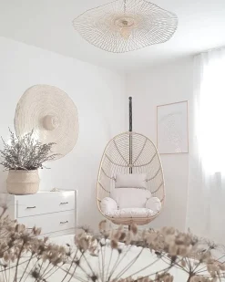 Hangesessel Mit Gestell O 97 Cm Rattan Naturlich Casoli