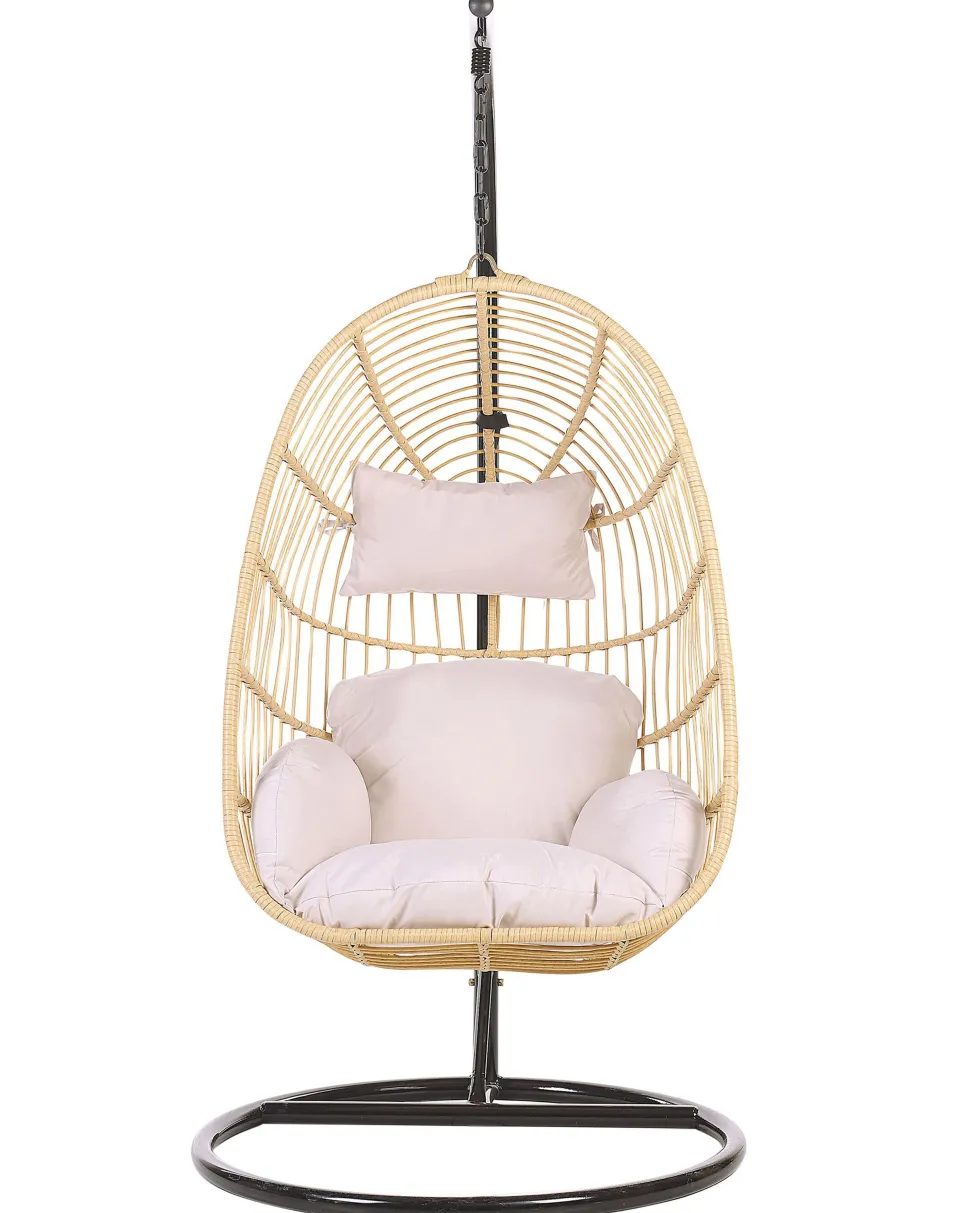 Hangesessel Mit Gestell O 97 Cm Rattan Naturlich Casoli