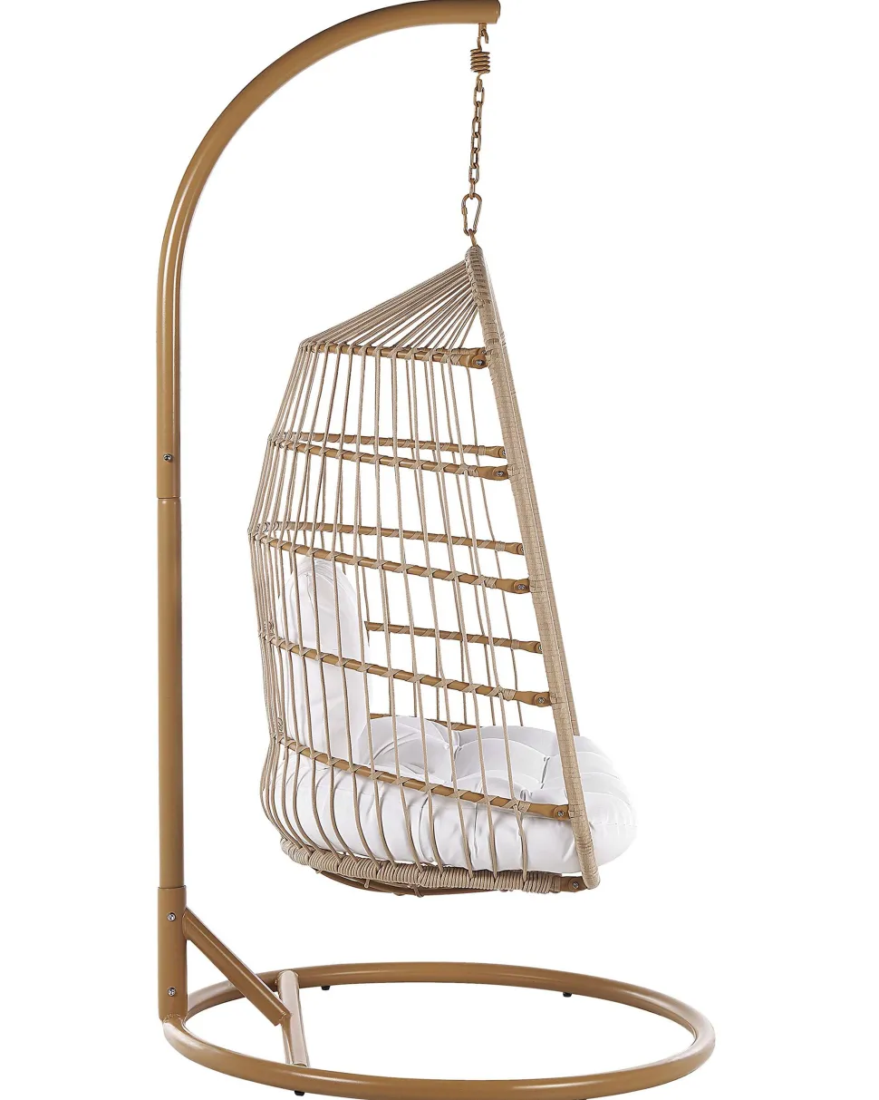 Hangesessel Mit Gestell O 102 Cm Flechtseil Naturlich Allera