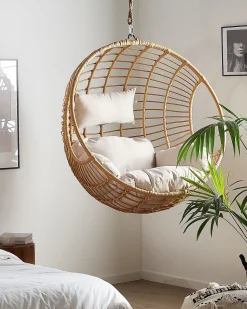 Hangesessel Rattan Naturlich O 99 Cm Aspio