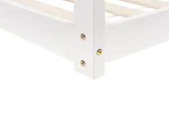Hausbett Holz Weis 90 X 200 Cm Kinder Tosse