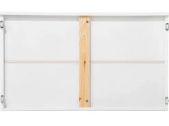Hochbett Holz Mit Bettkasten Weis 90 X 200 Cm Revin