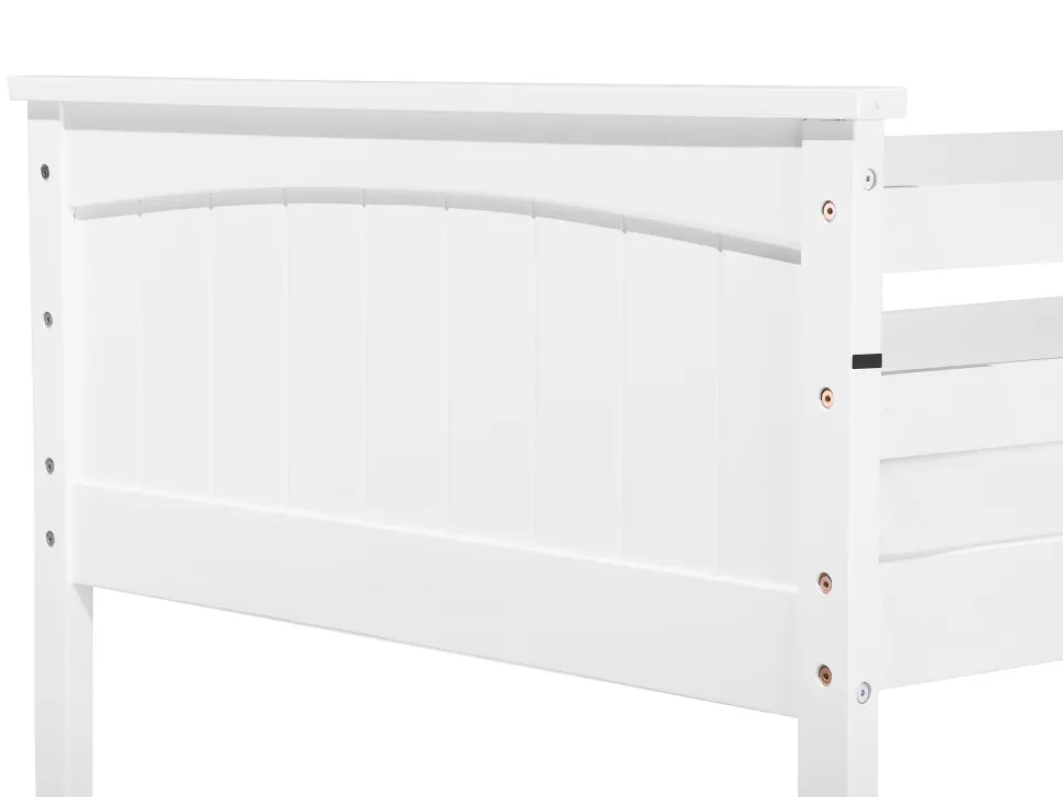 Hochbett Holz Weis 90 X 200 Cm Radon