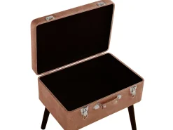 Hocker Braun Kunstleder Mallard