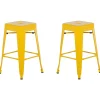 Hocker Gelb Hohe 60 Cm 2Er Set Cabrillo