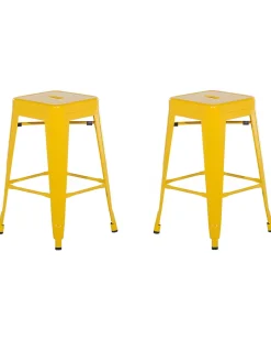 Hocker Gelb Hohe 60 Cm 2Er Set Cabrillo