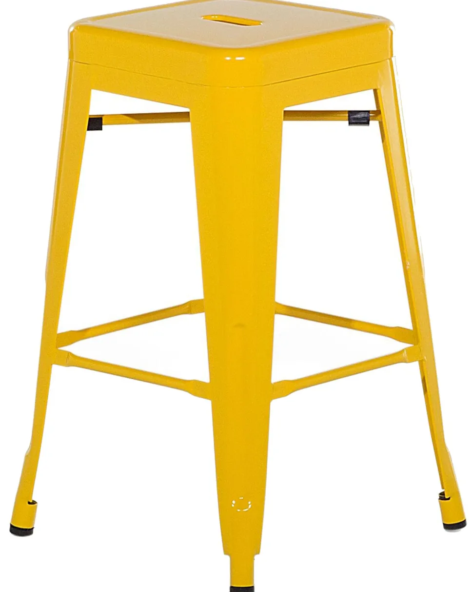 Hocker Gelb Hohe 60 Cm 2Er Set Cabrillo