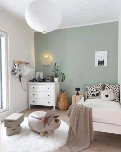 Hocker Polsterbezug Mit Stauraum Hellgrau Triceratops