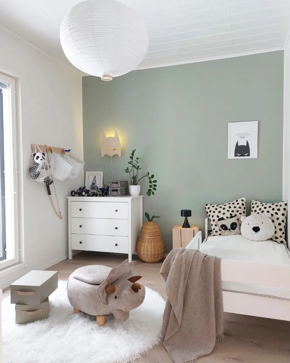 Hocker Polsterbezug Mit Stauraum Hellgrau Triceratops