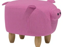 Hocker Polsterbezug Rosa Piggy