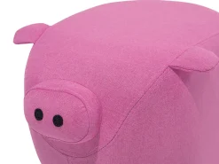 Hocker Polsterbezug Rosa Piggy