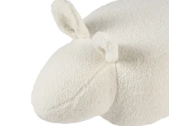 Hocker Polsterbezug Weis Bunny