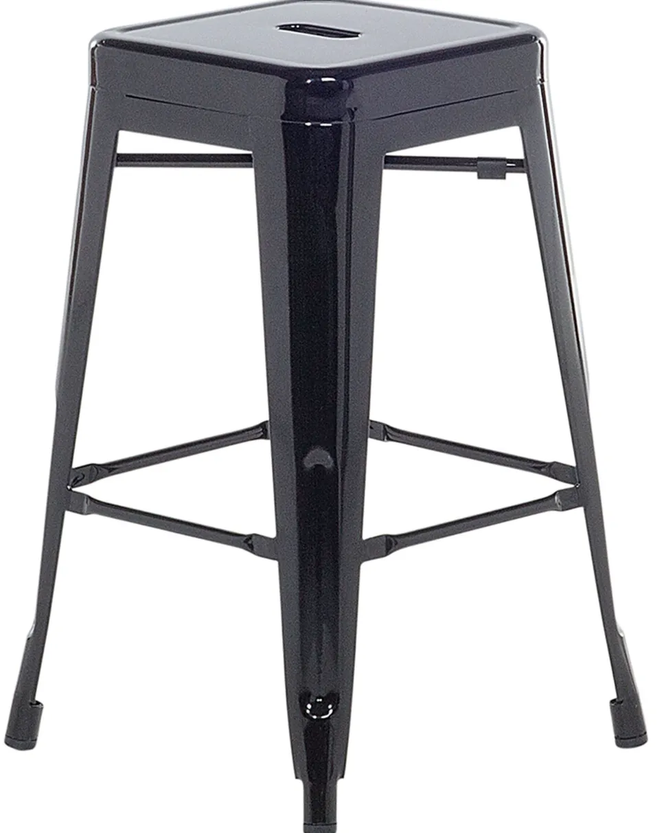 Hocker Schwarz Hohe 60 Cm 2Er Set Cabrillo