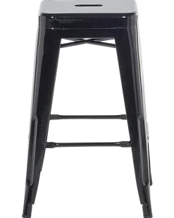 Hocker Schwarz Hohe 60 Cm 2Er Set Cabrillo