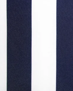 Hollywoodschaukel Sonnendach Blau / Weis Chaplin