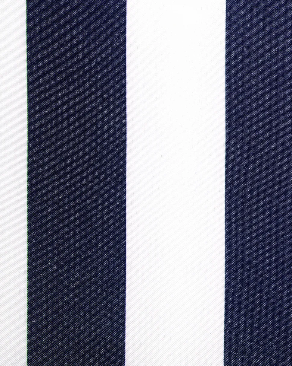 Hollywoodschaukel Sonnendach Blau / Weis Chaplin