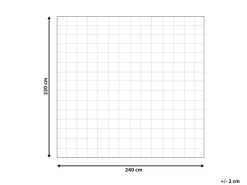 4-Jahreszeiten-Bettdecke Polyester 220 X 240 Cm Jannu