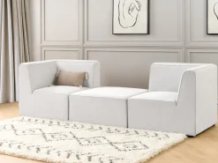 Jumbo Cord Corner Section Off White Lemvig