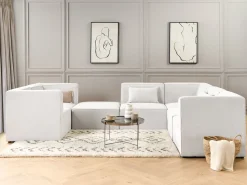 Jumbo Cord Corner Section Off White Lemvig