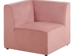 Jumbo Cord Corner Section Pink Lemvig
