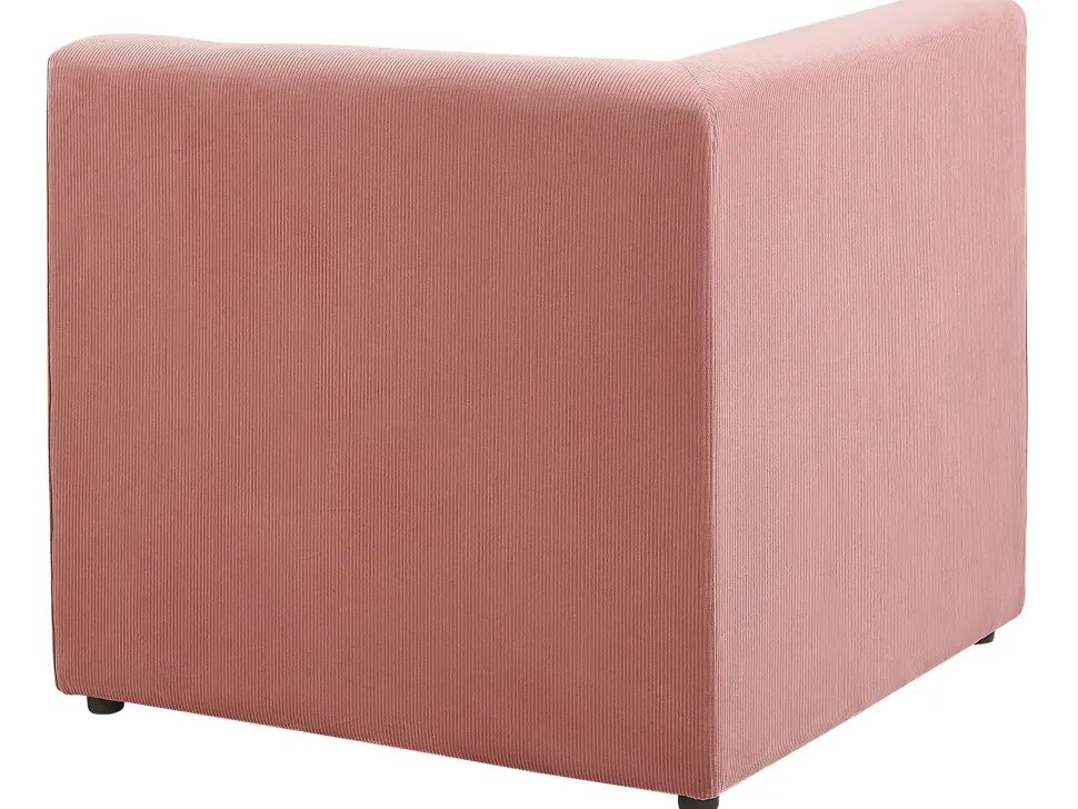 Jumbo Cord Corner Section Pink Lemvig