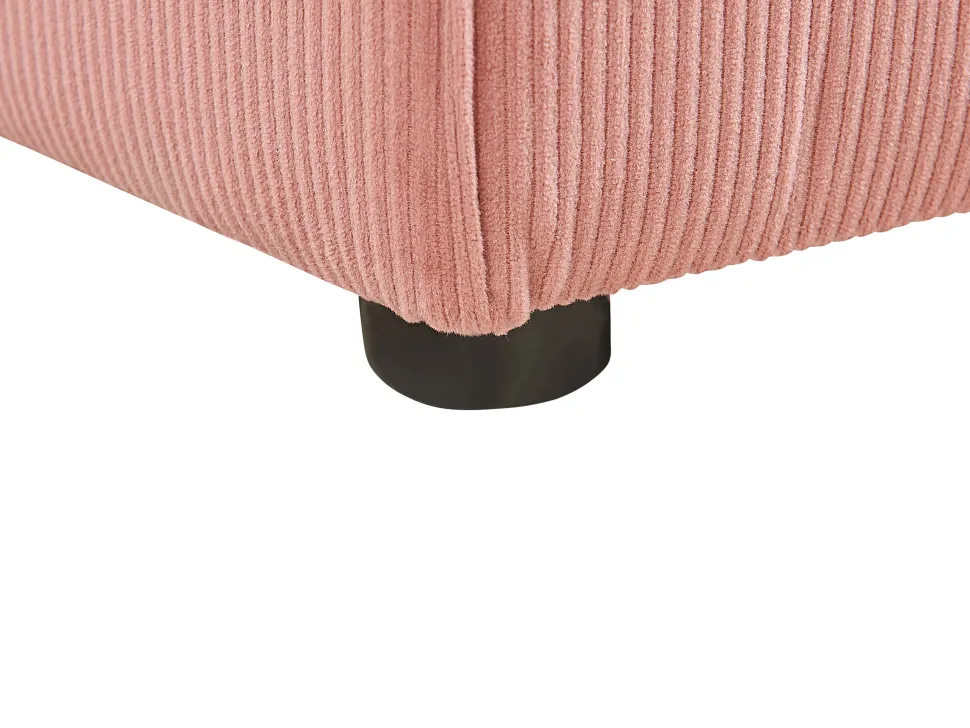 Jumbo Cord Corner Section Pink Lemvig