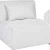 Jumbo Cord 1-Seat Section Off White Lemvig