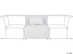 Jumbo Cord 1-Seat Section Off White Lemvig