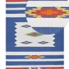 Kelim Teppich Baumwolle Mehrfarbig 140 X 200 Cm Geometrisches Muster Kurzflor Varser