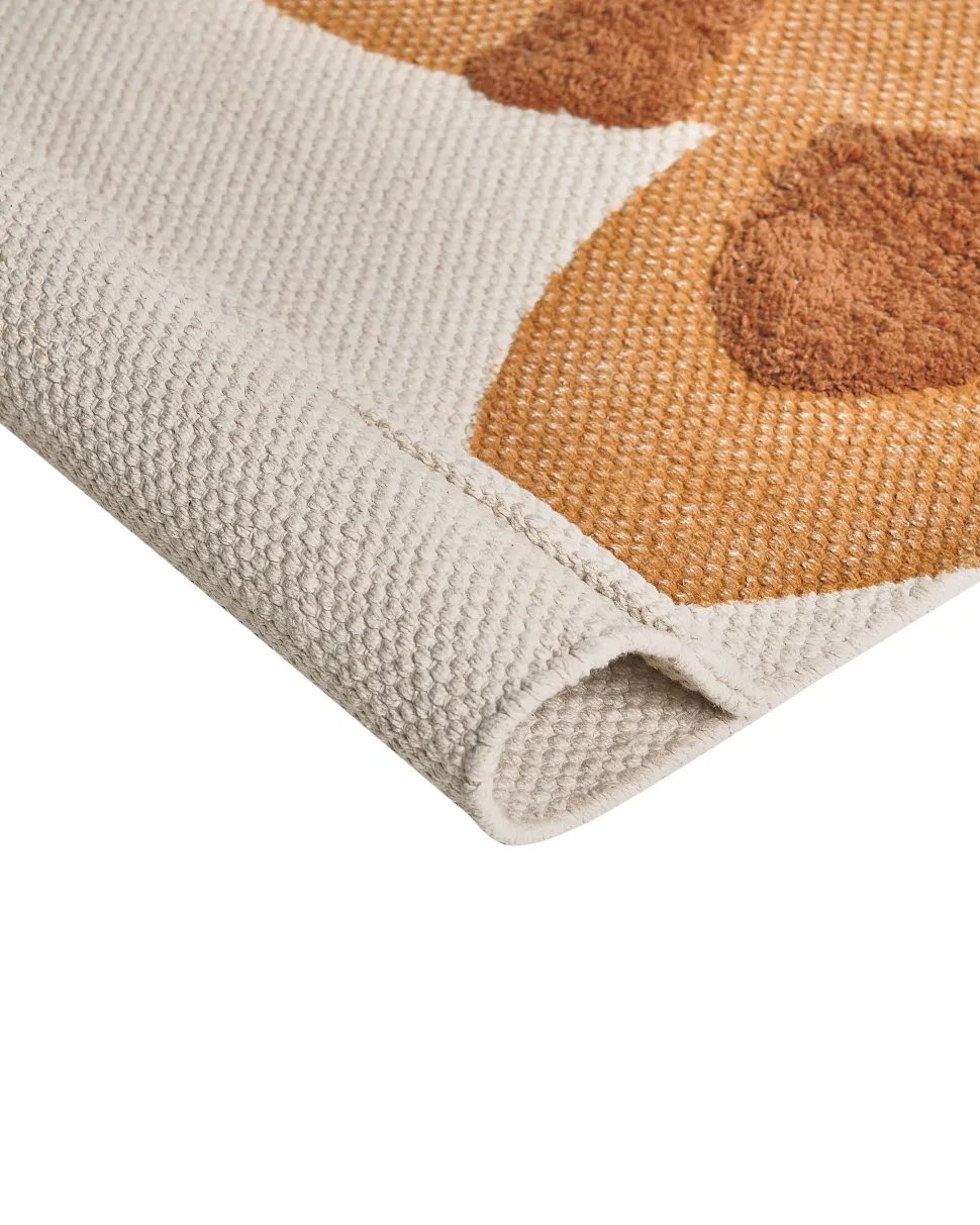 Kinderteppich Baumwolle Mehrfarbig 80 X 150 Cm Tigermotiv Sigli