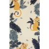 Kinderteppich Baumwolle Mehrfarbig 80 X 150 Cm Tiermuster Naibos