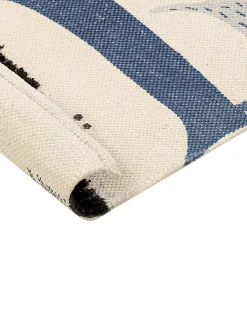 Kinderteppich Baumwolle Mehrfarbig 80 X 150 Cm Hund-Motiv Kurzflor Temiaj