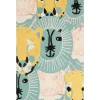 Kinderteppich Baumwolle Mehrfarbig 80 X 150 Cm Tiermotiv Tutut