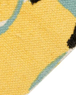 Kinderteppich Baumwolle Mehrfarbig 80 X 150 Cm Tiermotiv Tutut