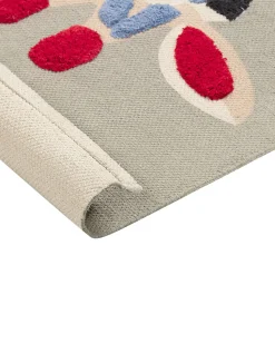 Kinderteppich Baumwolle Mehrfarbig 80 X 150 Cm Giraffenmotiv Sakubo