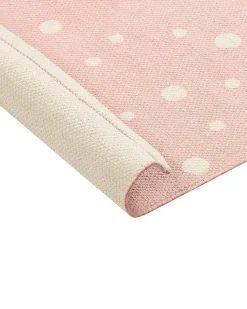 Kinderteppich Baumwolle Rosa 80 X 150 Cm Pinguin-Muster Pengkol