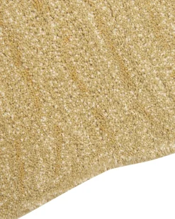 Kinderteppich Wolle Beige 100 X 160 Cm Lowenmotiv Sarabi