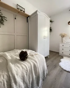 Kleiderschrank Weis 2 Turen Cammin