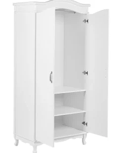 Kleiderschrank Weis 2 Turen Cammin