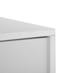 Kleiderschrank Weis 2 Turen 2 Schubladen Bremen