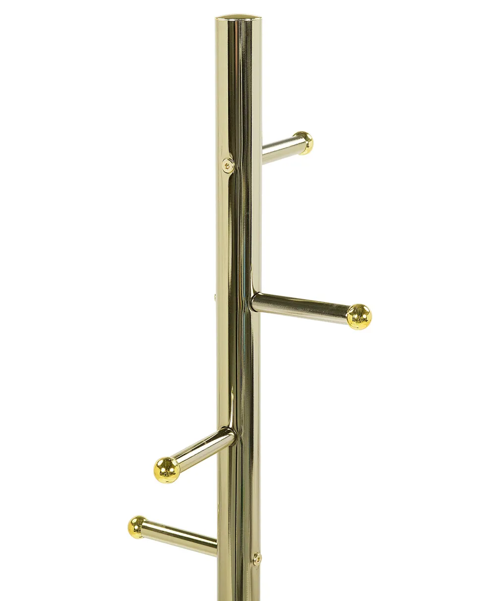 Kleiderstander Metall Gold 174 Cm Clovis