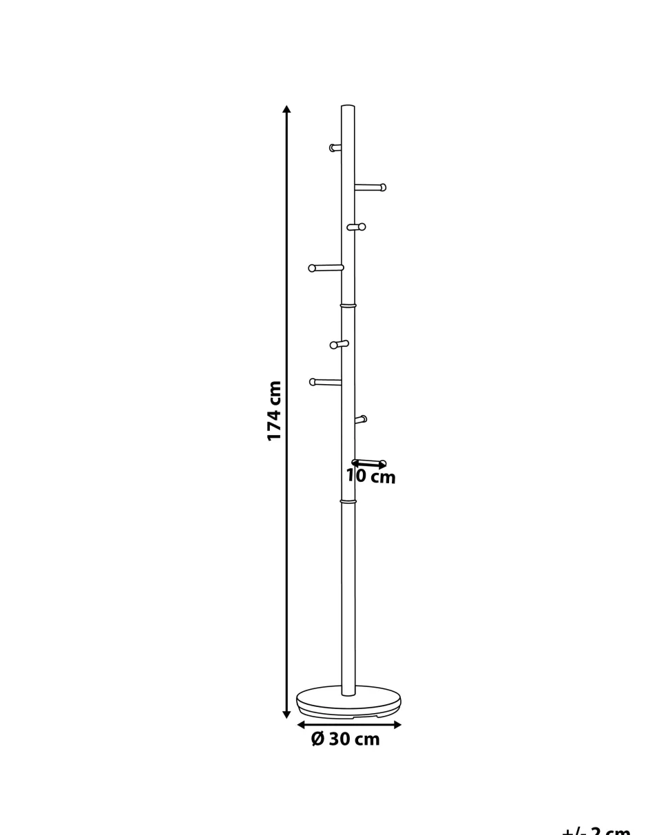 Kleiderstander Metall Gold 174 Cm Clovis