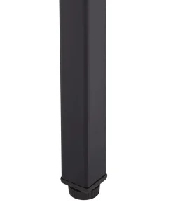 Kommode Schwarz 4 Schubladen Enago