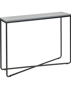 Konsolentisch Betonoptik / Schwarz Lakota