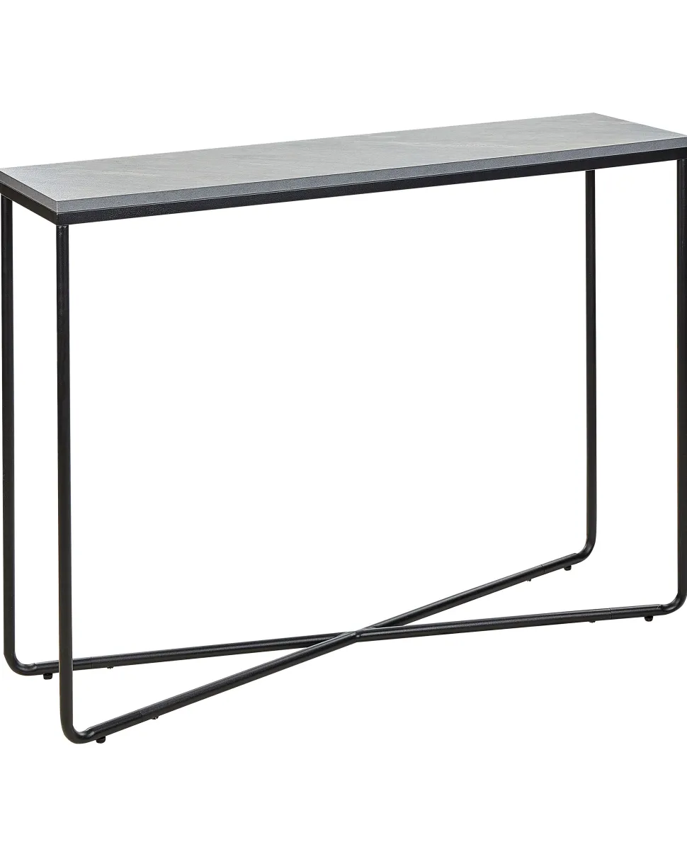 Konsolentisch Betonoptik / Schwarz Lakota