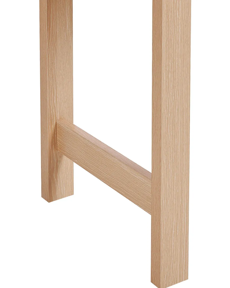 Konsolentisch Heller Holzfarbton 2 Schubladen Randa