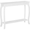 Konsolentisch Weis Rechteckig 30 X 100 Cm Hartford