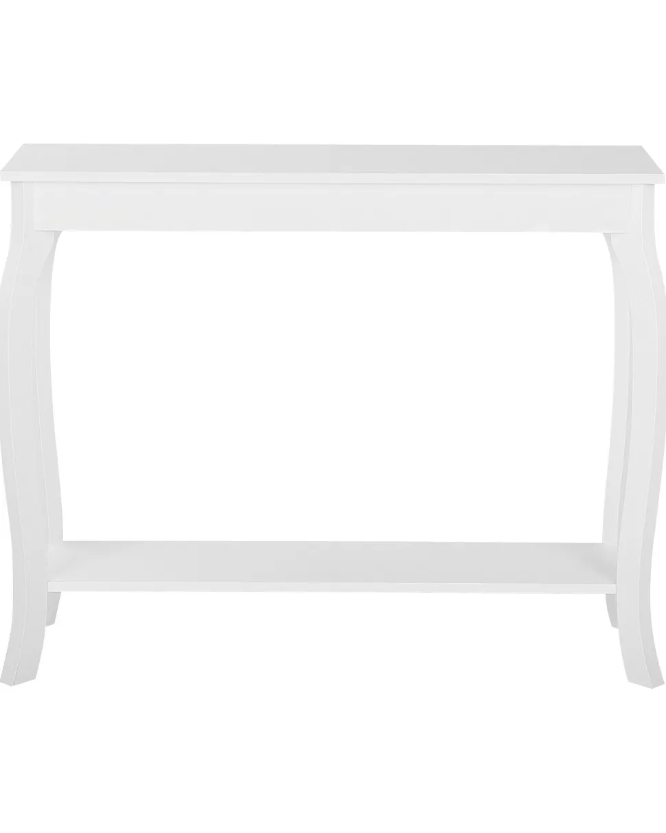 Konsolentisch Weis Rechteckig 30 X 100 Cm Hartford