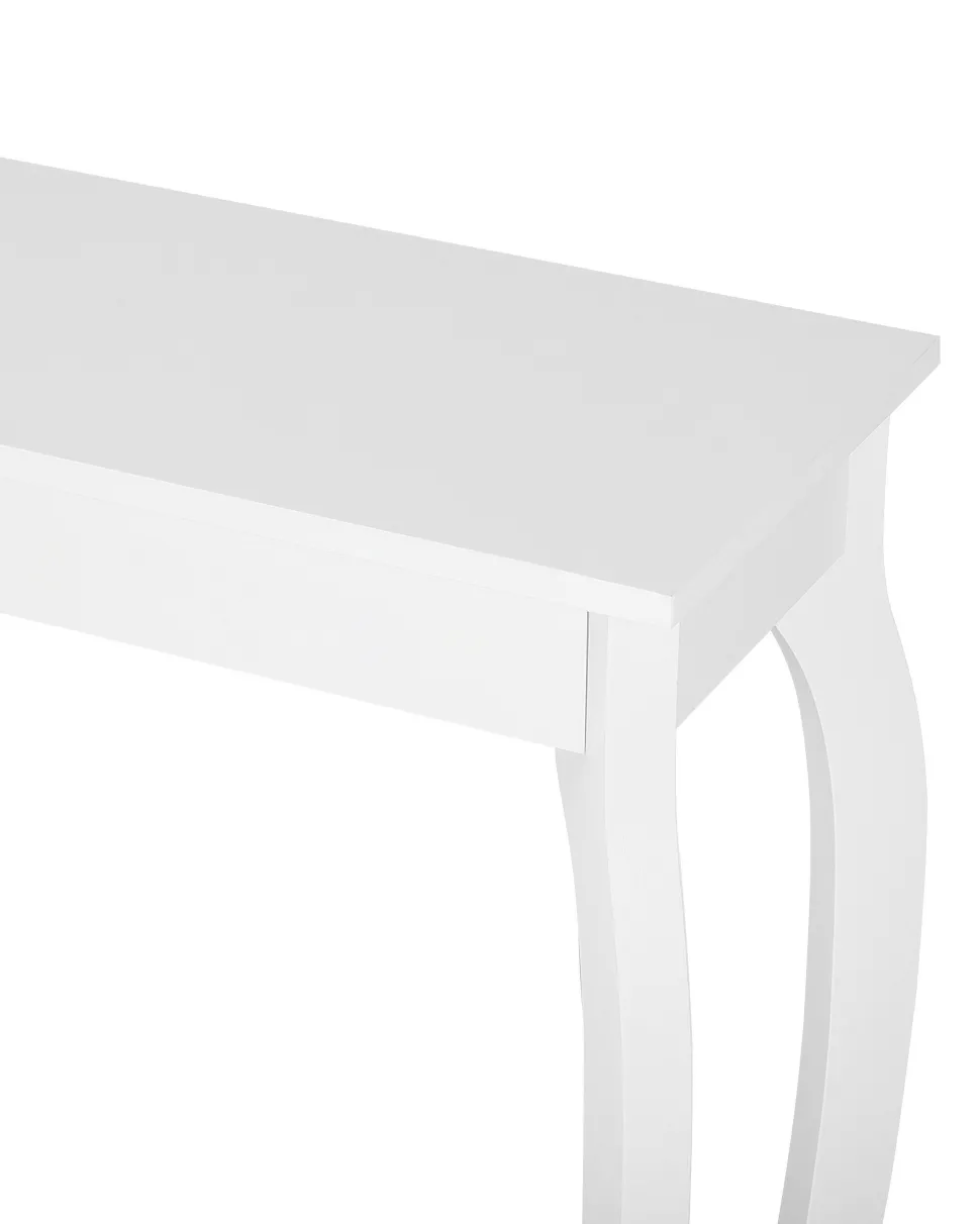 Konsolentisch Weis Rechteckig 30 X 100 Cm Hartford