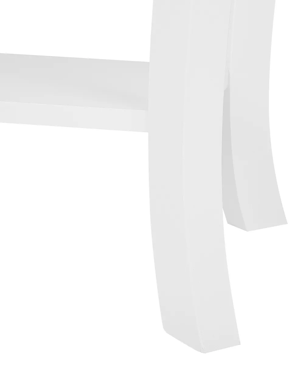 Konsolentisch Weis Rechteckig 30 X 100 Cm Hartford